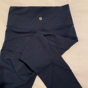 Teal Lululemon 3/4 Leggings